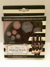 EVRI beauty - Beauty Cube Makeup Brush Drying Rack holds 14 total brushes