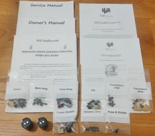 MCS 3233 rebuild restoration recap upgrade kit repair filter capacitor