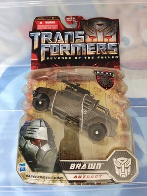 Transformers Revenge of the Fallen 2010 Deluxe Class Autobot Brawn NEST