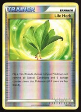 Pokemon Life Herb Reverse Holo Unleashed 79/95 LP