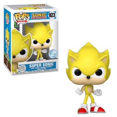 Funko Pop Sonic The Hedgehog Super Sonic #923 Vinyl Figure Special Edition