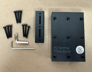 EKWB FC Terminal Triple Serial with EK-FC Blank Serial SLI GPU Water-Cooling