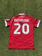 Oliver Rathbone Signed Wrexham Shirt Autograph