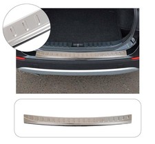 Ladekantenschutz heck sto&szlig;stange Edelstahl Abkantung f&uuml;r MERCEDES B-Klasse W247 