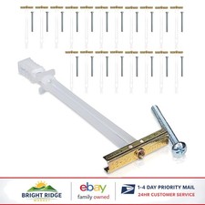 Versatile Drywall Anchors for Hollow Materials, 1/4-20 Size for Secure Mounting