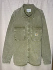 Carhartt MONTEREY SHIRT JAC Long sleeve denim shirt buttons olive