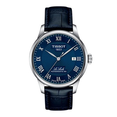 Tissot Le Locle Automatic 39mm Blue Dial Leather Men's Watch T006.407.16.043.00
