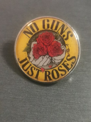 GUNS'N'ROSES APPETITE FOR DESTRUCTION SWEET CHILD O'MINE Pin Badge Patch Neu