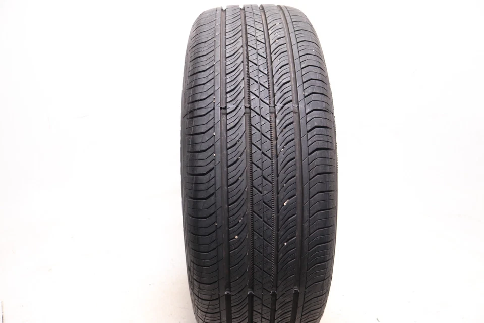 Set of 4 Used 225/60R18 Continental ProContact TX - 100H - 7.5-8.5/32 No Repairs - Image 2 of 4