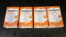 4 Box Lot Amberen Menopause Relief 240 Capsules! (60ct Per Box) Exp 1/27 & 4/26