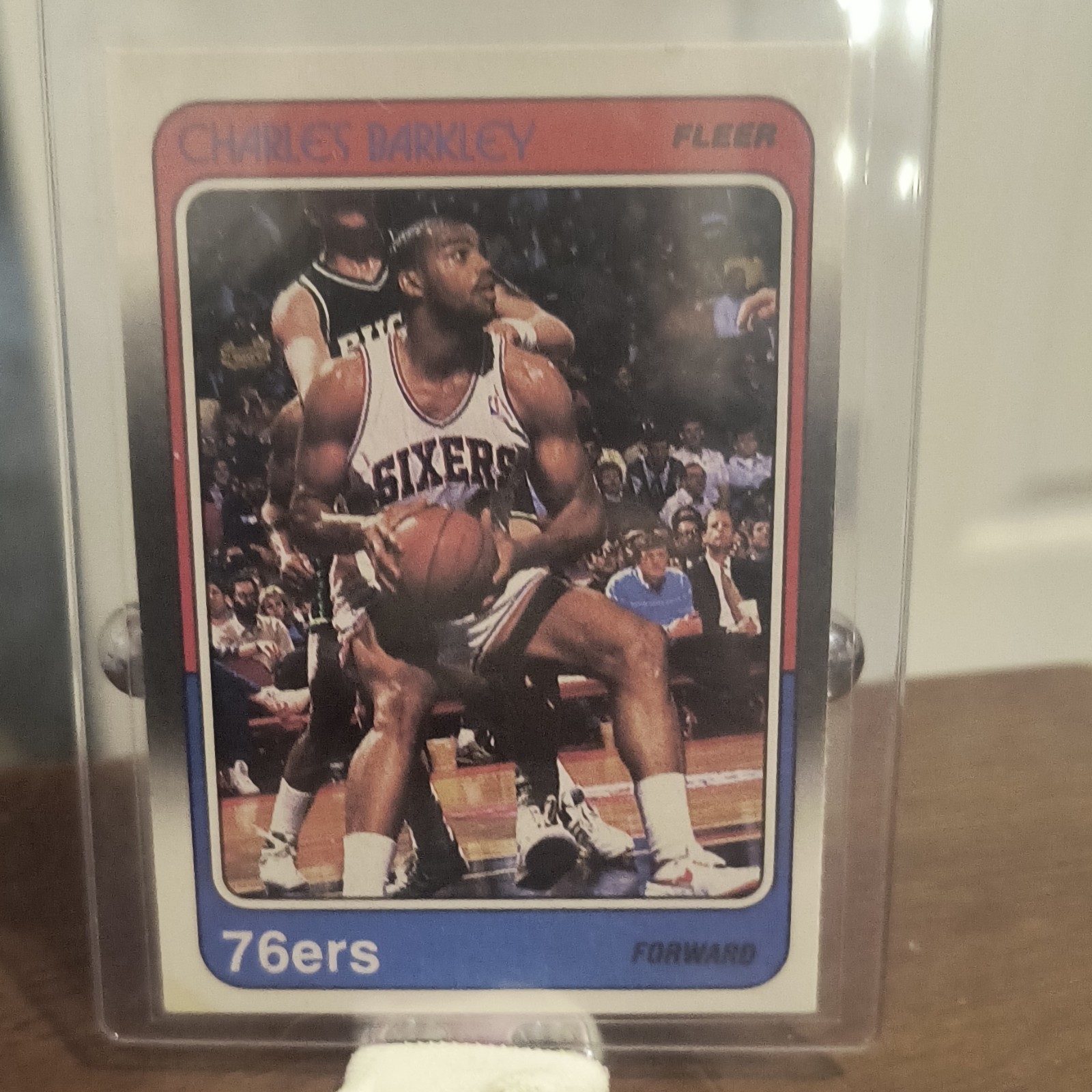 Fleer 1988 #85 Charles Barkley 76ers Basketball Card Base Set Vintage