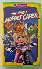 The Great Muppet Caper VHS Jim Henson 1993 Clamshell G Free Ship
