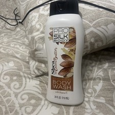 PRO SILK BODY Moisturizing Body Wash Shea Cocoa Butter Vitamin E 24 fl oz