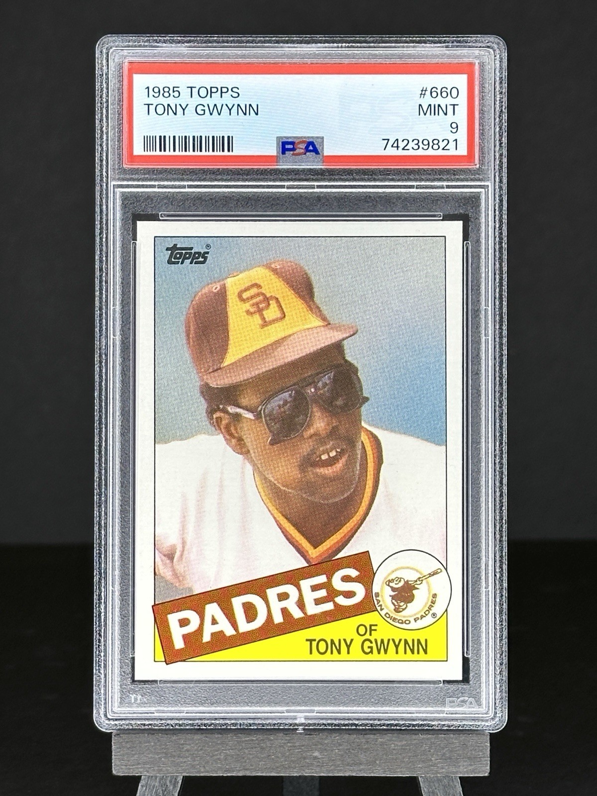 🔥 1985 Topps Tony Gwynn #660 PSA 9 Mint 🔥