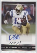 2021 Leaf Ultimate Draft Silver Spectrum /15 Demetric Felton #GLR-DF2 Auto 1u6
