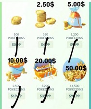 Pokecoins 14,500 Cheap and Safe. US Based.