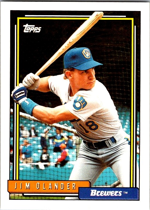 1992 Topps #7 Jim Olander