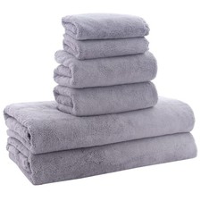 Ultra Soft Towel Set - Quick Drying - 2 Bath Towels 2 Hand Towels 2 Washcloth...