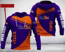 Personalized Fedex Custom 3D Hoodie Zip Hoodie
