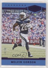 2018 Panini Plates & Patches Purple 19/30 Melvin Gordon III #102 0a6