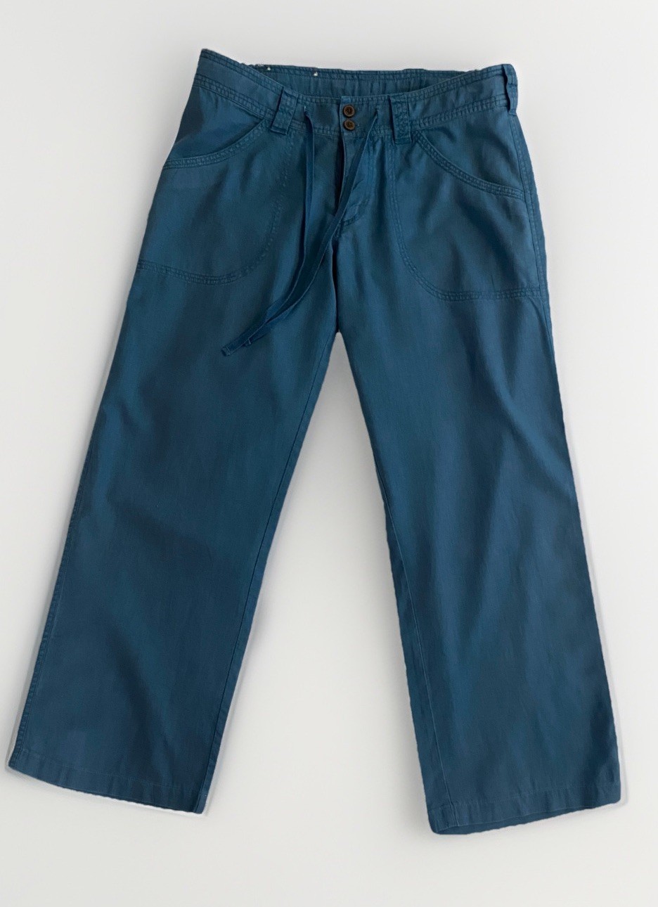 Vintage Patagonia Organic Cotton & Hemp Casual Women’s Pants Wide Leg Size 8 thumbnail 3