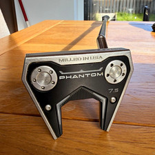 Scotty Cameron Phantom 7.5 Right-Handed Mallet Putter Steel Shaft Silver/Black