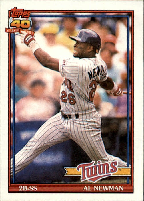 1991 Topps #748 Al Newman - BB