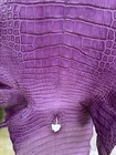 Wild Alligator Gator Belly Leather Professionally Tanned In Pastel Pink — photo 2