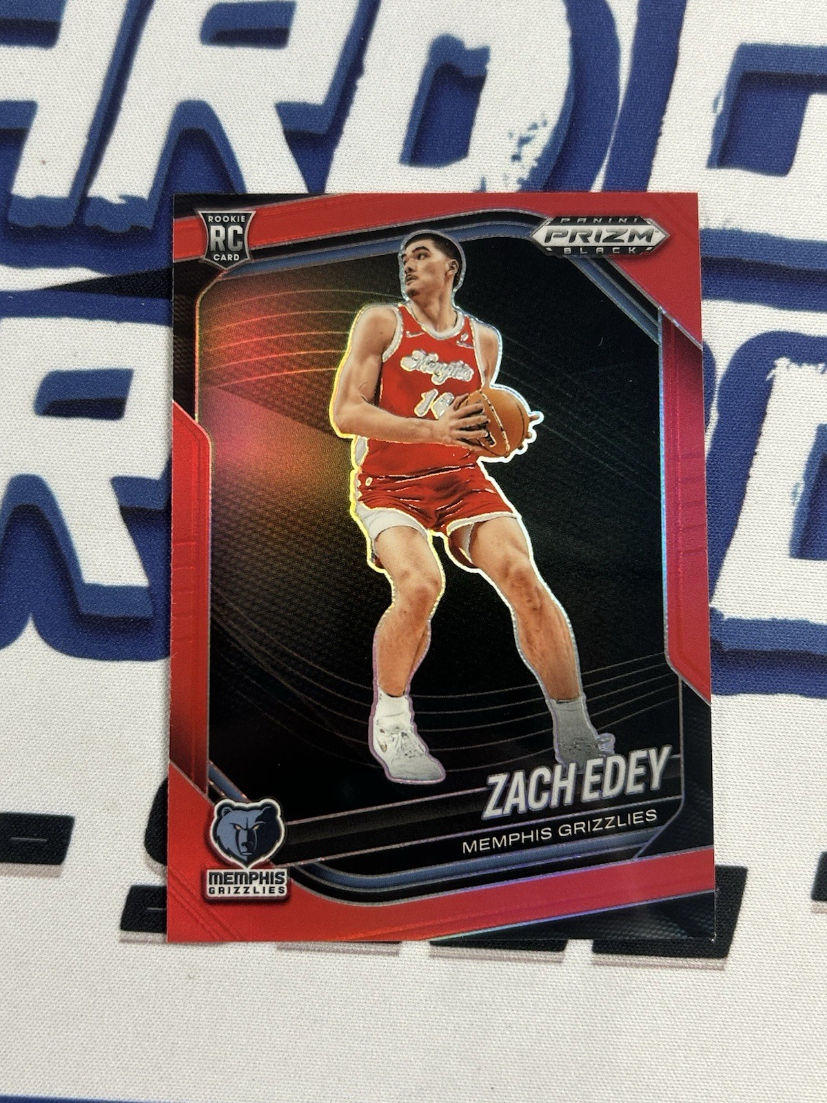 2024 Panini Prizm Black Red #64 Zach Edey /299