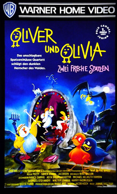 Oliver & Olivia ~ 2  freche Spatzen *  KULT ~ Trickfilm * RARITÄT * TOP  Zustand