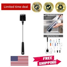 15-Inch Stainless Steel Bottle Brush - Ultimate Cleaner for All Bottle Types