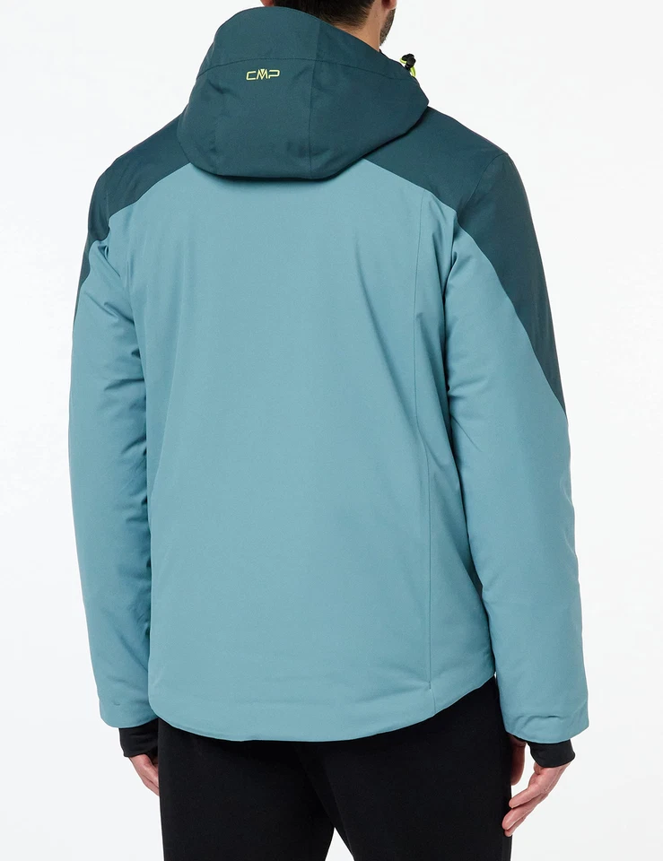 CMP Herren Jacke Skijacke Kapuzenjacke Outdoorjacke Winterjacke, Blau Petrol, 48 - Bild 3 von 4