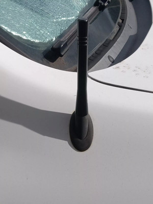 4'' Short Black Aluminum Antenna Mast Power Radio AM/FM for Ford Escape 2001-2012