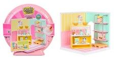MGA Miniverse Make It Mini Spaces ICE CREAM Shop Building Set Diorama Stackable