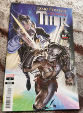 JANE FOSTER & THE MIGHTY THOR # 2 NM 2022 CVR D JUNG-GEUN YOON PREDATOR VARIANT!