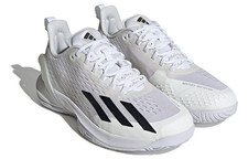 Adidas Adizero Cybersonic IG9514 Sneakers Men's 8.5 White Tennis Shoes JOBB1044