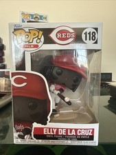 Elly De La Cruz#118 Cincinnati Reds MLB Funko Pop! Baseball Figure Damaged Box 1