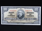 1937 $100 Dollar Bank of Canada Bank Note Macdonald B/J 4415534 Coyne Towers AU