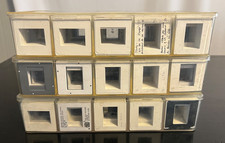 Vintage 100s LOT Empty Plastic Reusable Photograph Slide Projector Cases