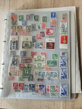 collection de timbres obliterés et neufs