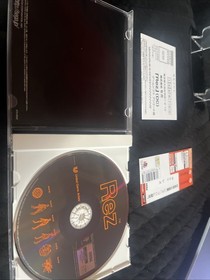 Rez - Sega Dreamcast - NTSC-J Japan. VGC! With Manual & Spine Card