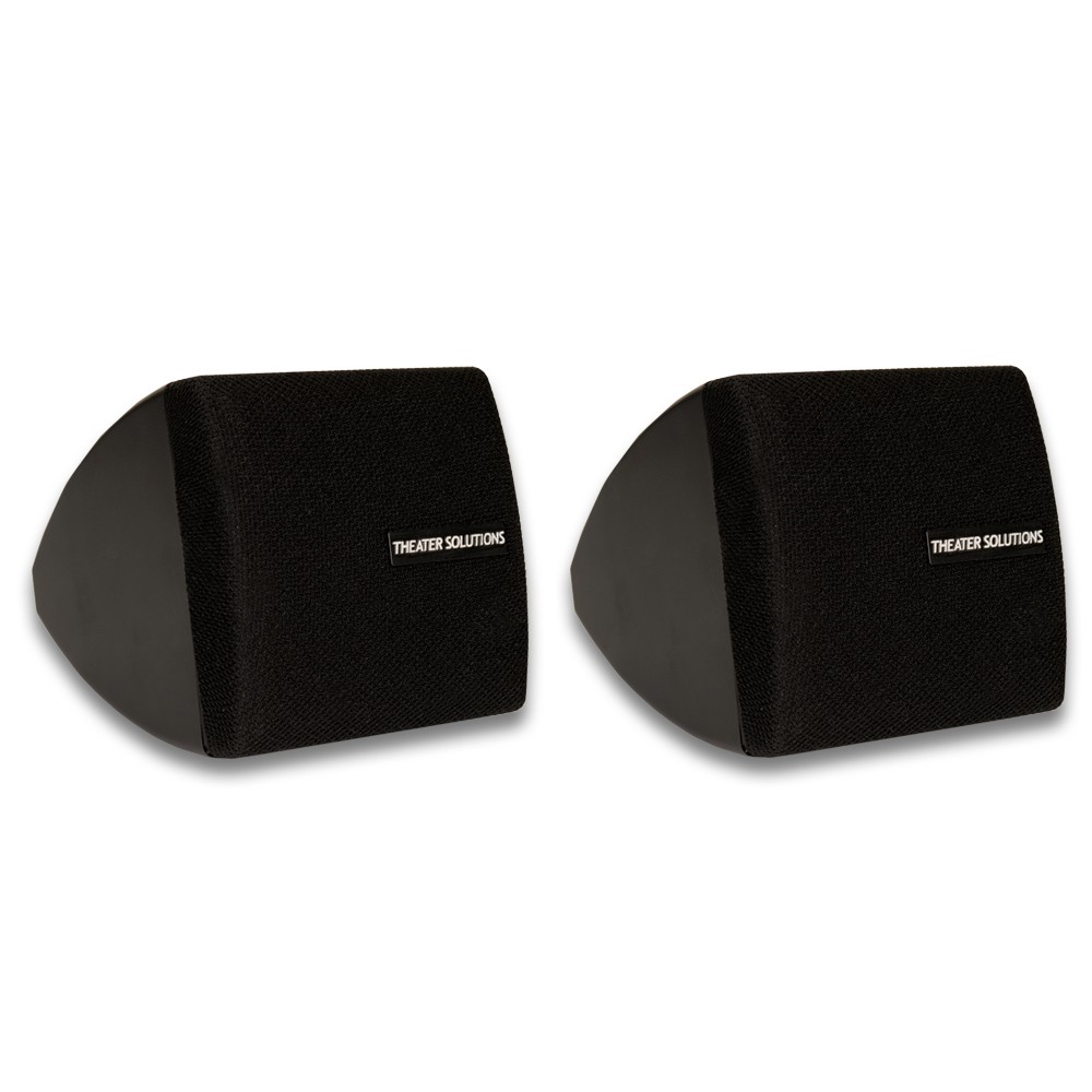 Theater Solutions TS30B Mountable Indoor Speakers Black Book