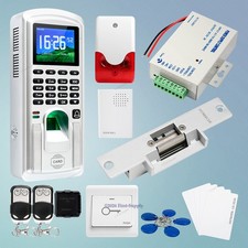 Fingerprint RFID Card Access Control System Lock 2 Remote Controls