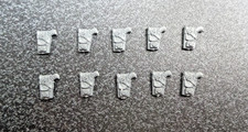 Space Marine Mark VI Bolt Pistol Holsters x 10 - 40K Horus Heresy Bits / Parts