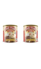 2 PACK - Caffe D  Vita Mocha Cappuccino 4 lb can 64 oz 