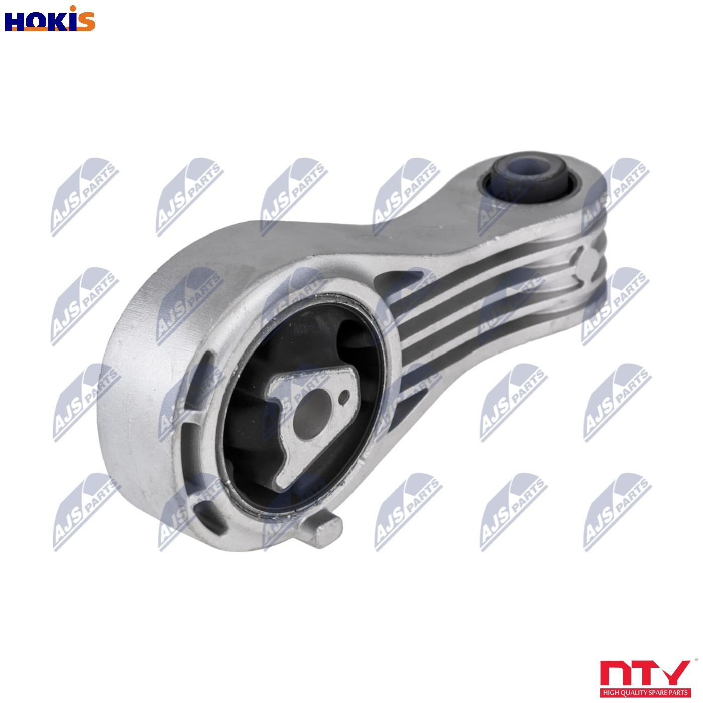NTY Engine Mount Bracket ZPS-PE-041 Rear Reinforced Rubber Metal - Image 8