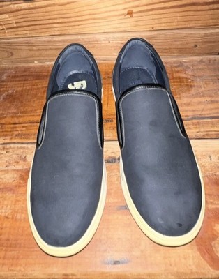 Joseph Abboud Leather Upper  Navy Casual Dress Sneakers Shoes Mens Size 10.5