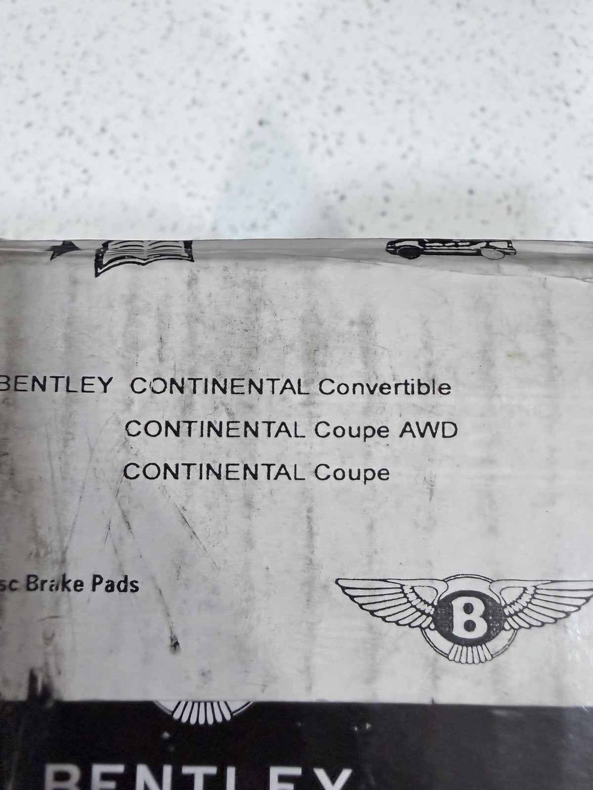Genuine Bentley Front Brake Pad kit fits Bentley Continental GT GTC Flying Spur