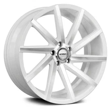 Strada Sega Wheels 22x9 (15, 5x114.3, 72.6) White Rims Set of 4