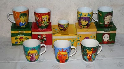 Ritzenhoff für Jacobs Krönung Kaffeetasse Becher Edition 1-12 nach Wahl